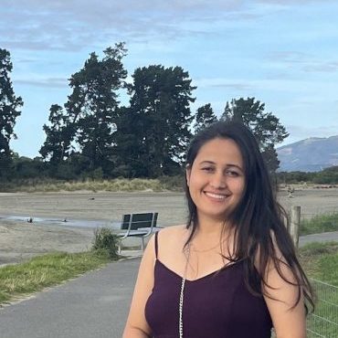 Priyanka outdoors in Nelson